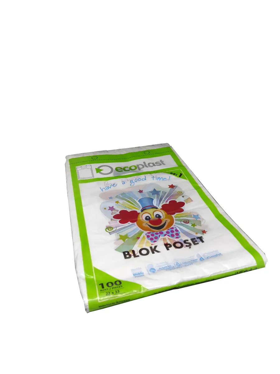 Ecoplast Baskılı Mini 1 Numara ( 22x33) Beyaz