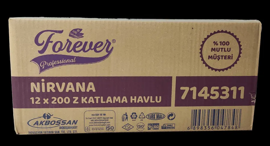 Z Katlama Havlu 12 x 200