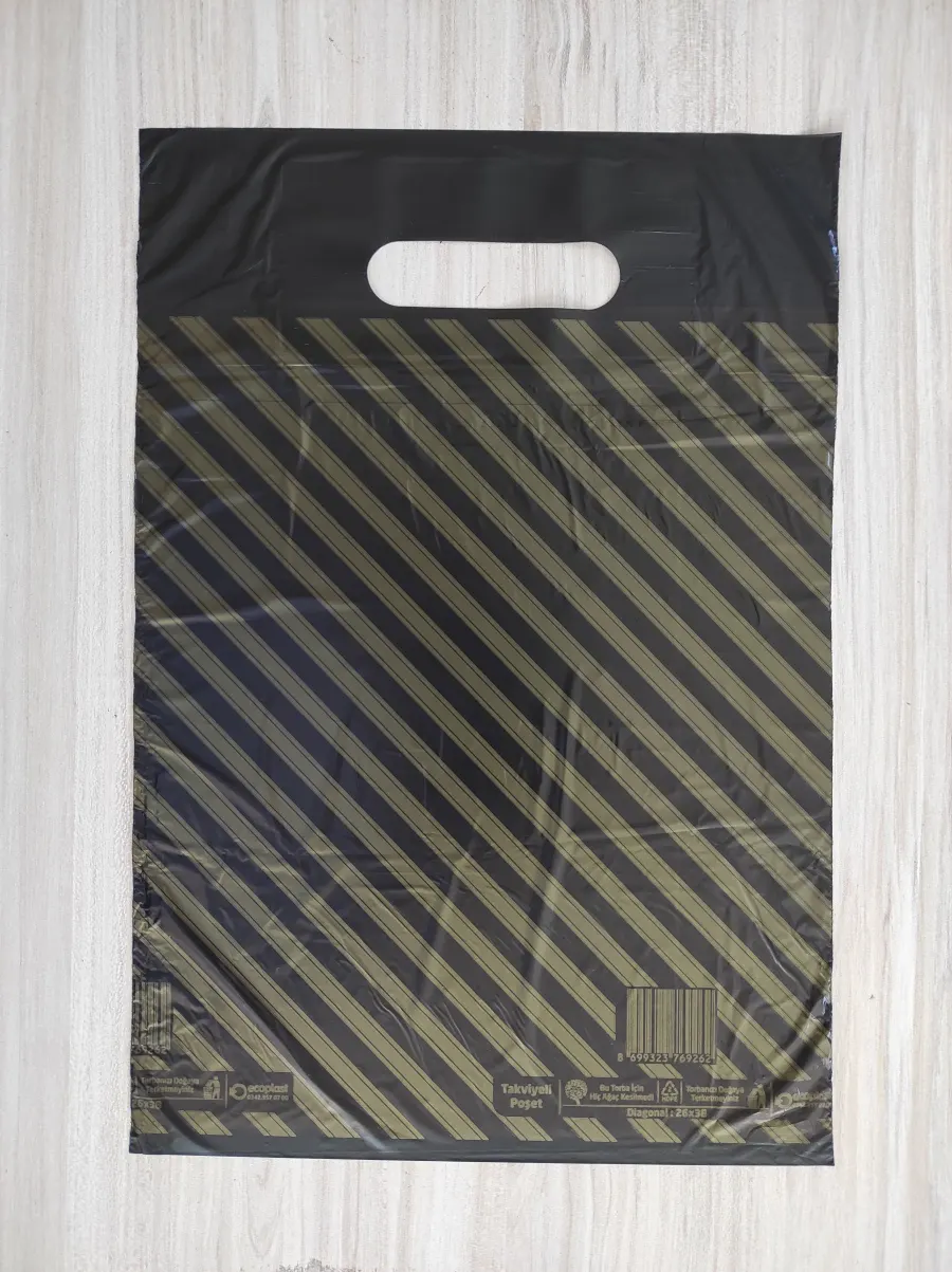 Ecoplast 26 x38 Diyagonal Takviyeli Poşet