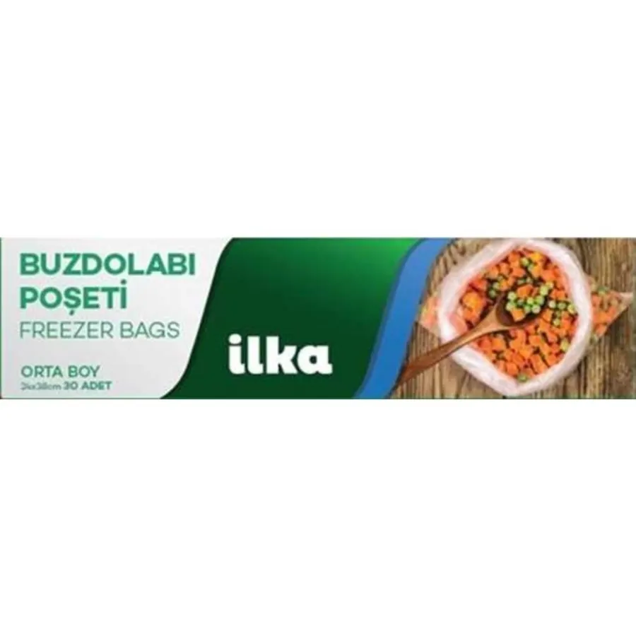 İlka Buzdolabı Poşeti Orta Boy