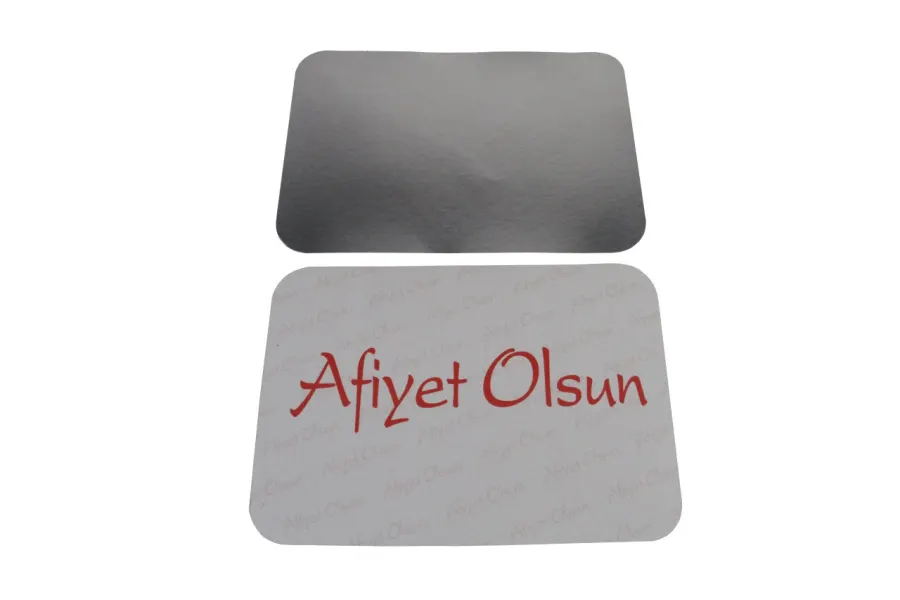Alüminyum 1000 Gram Kase Kapağı