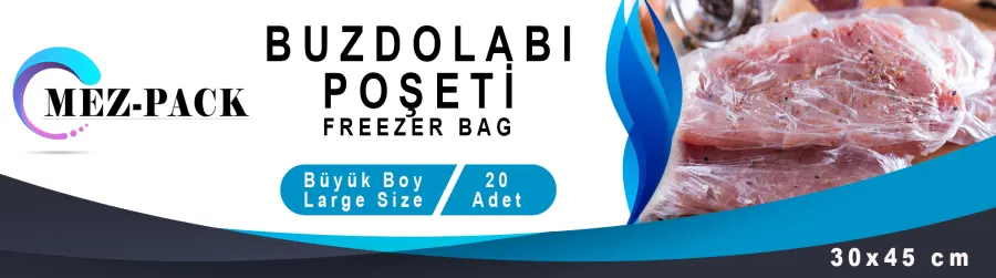 Mez-Pack Buzdolabı Poşeti Büyük Boy