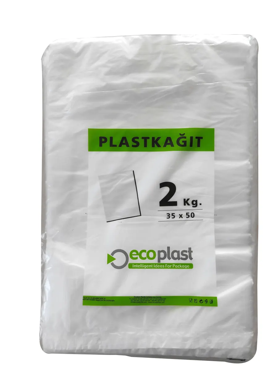 Ecoplast Düz Plast Kağıt