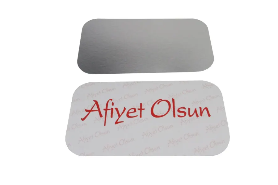 Alüminyum 500 Gram Kase Kapağı