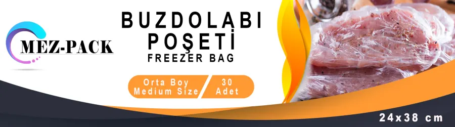 Mez-Pack Buzdolabı Poşeti Orta Boy