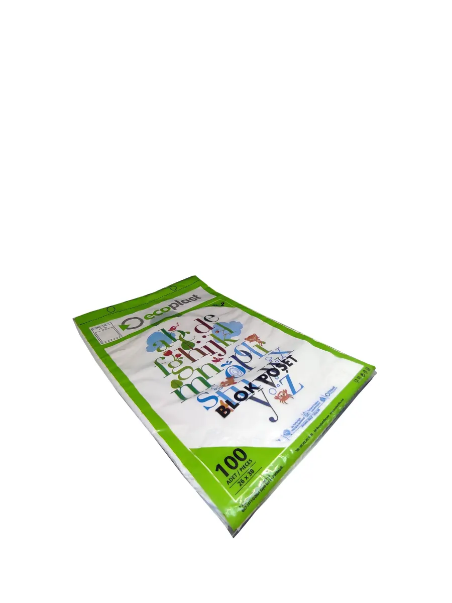 Ecoplast Baskılı Mini 2 Numara ( 26x38) Beyaz