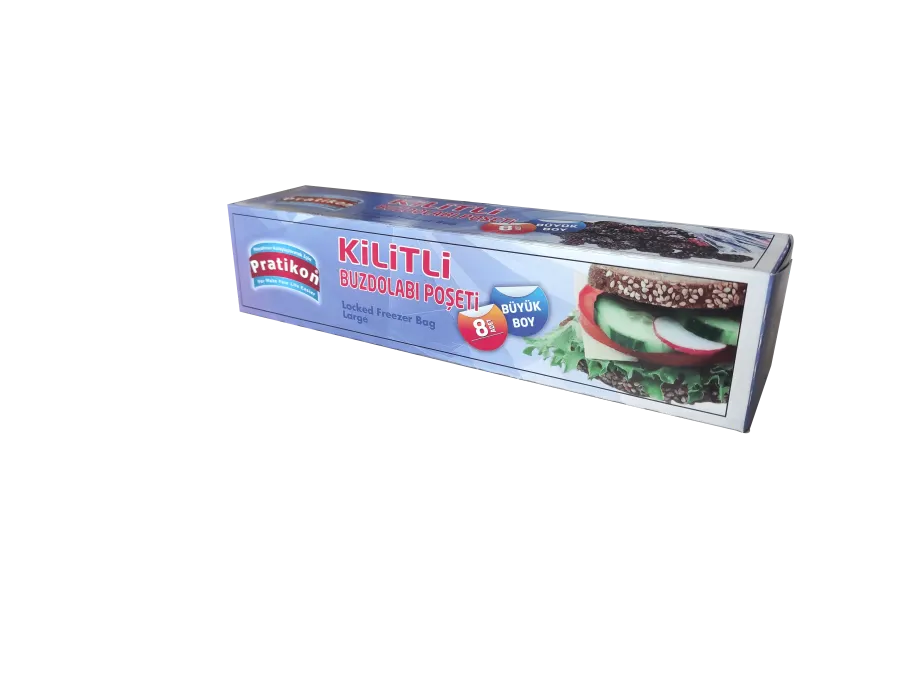 Pratikon Kilitli Buzdolabı Poşeti Büyük Boy